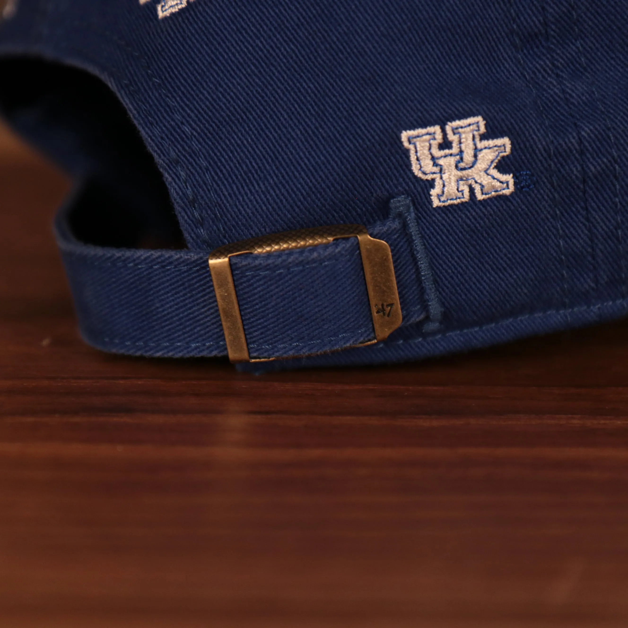 University of Kentucky Wildcats All Over Logo Patch Blue Adjustable Dad Hat