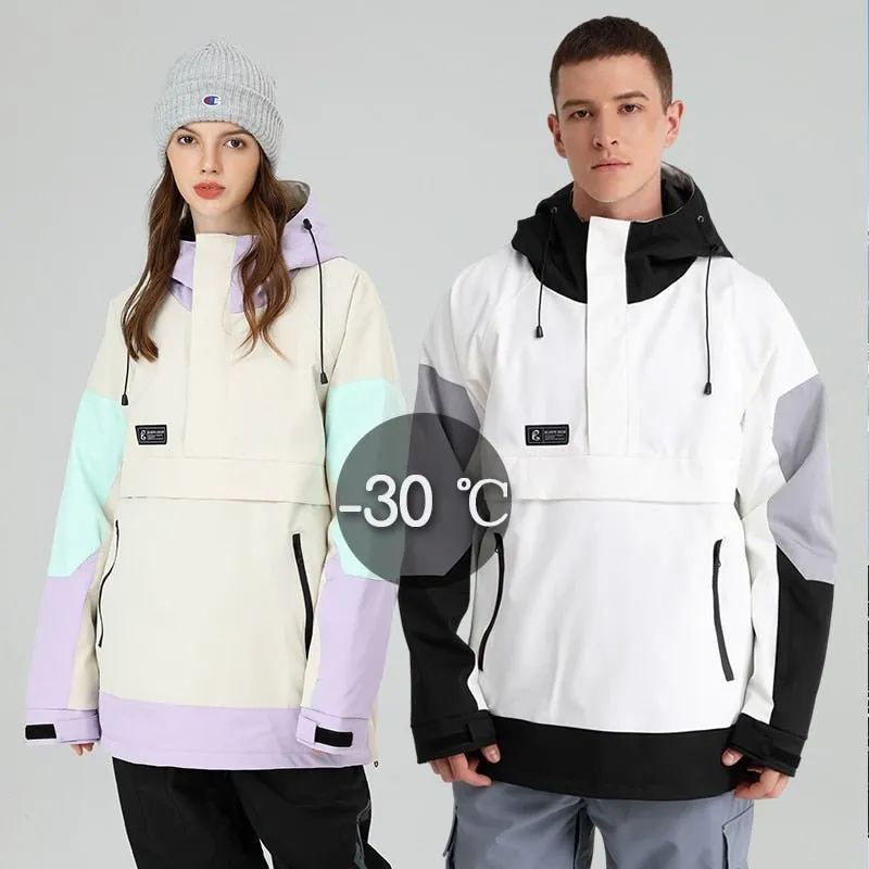 Veste de ski d'hiver imperméable unisexe Searipe - Ski suit