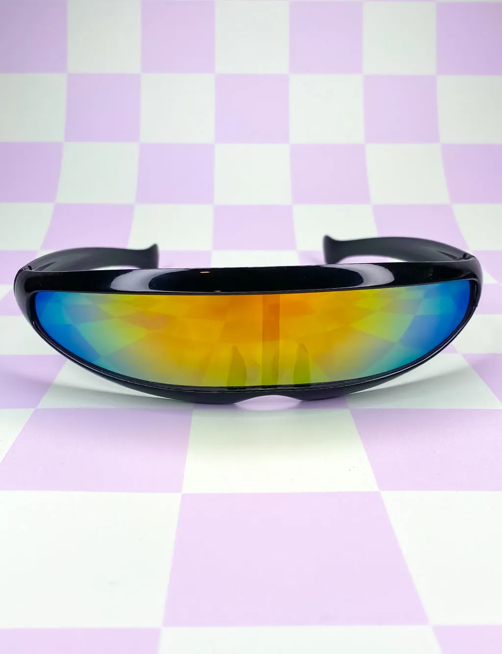 VISION VISOR - BLACK / REFLECTIVE LENS