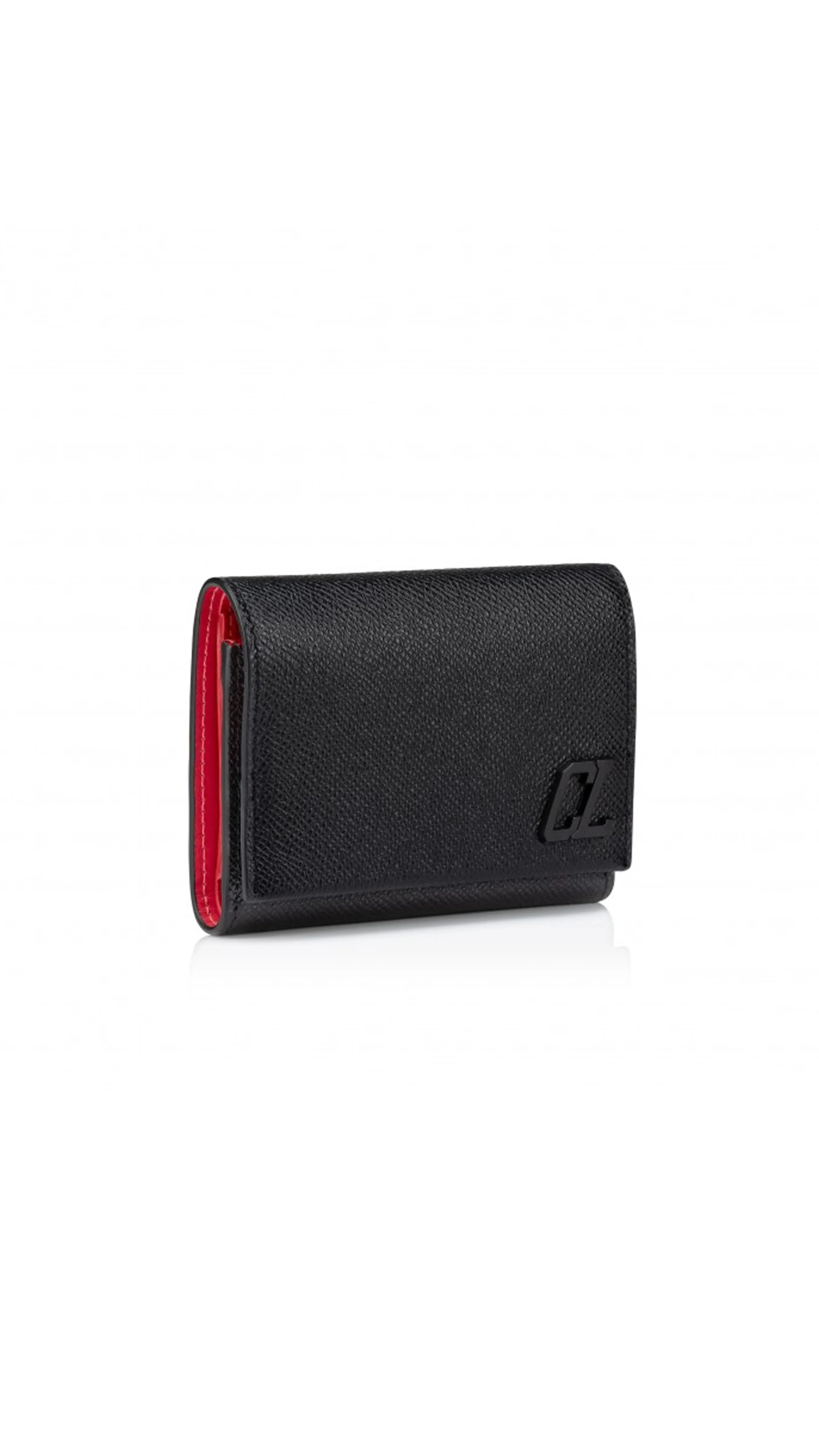 Wallet In Calf Alpin leather - Black