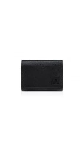 Wallet In Calf Alpin leather - Black