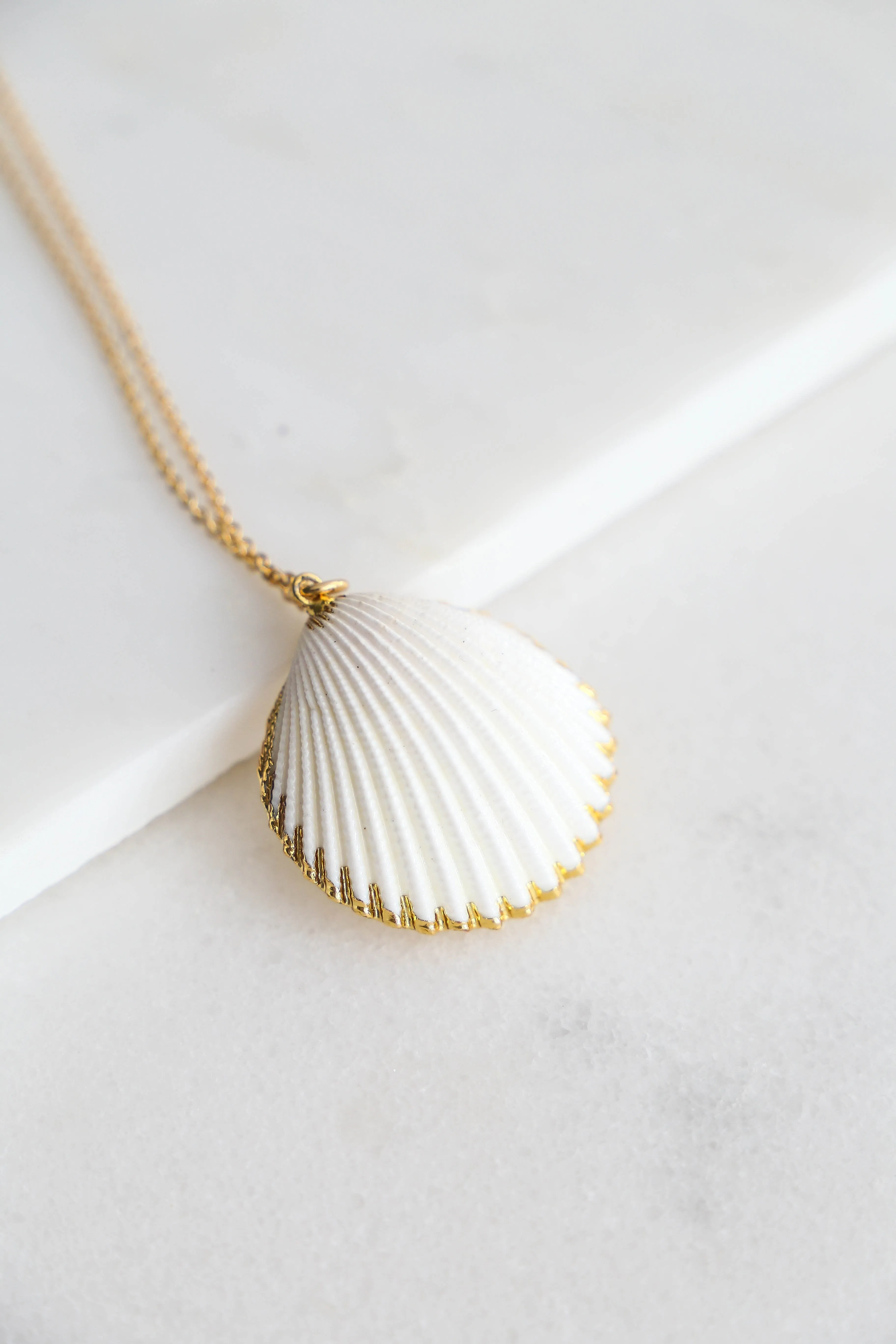 White & Gold Necklace