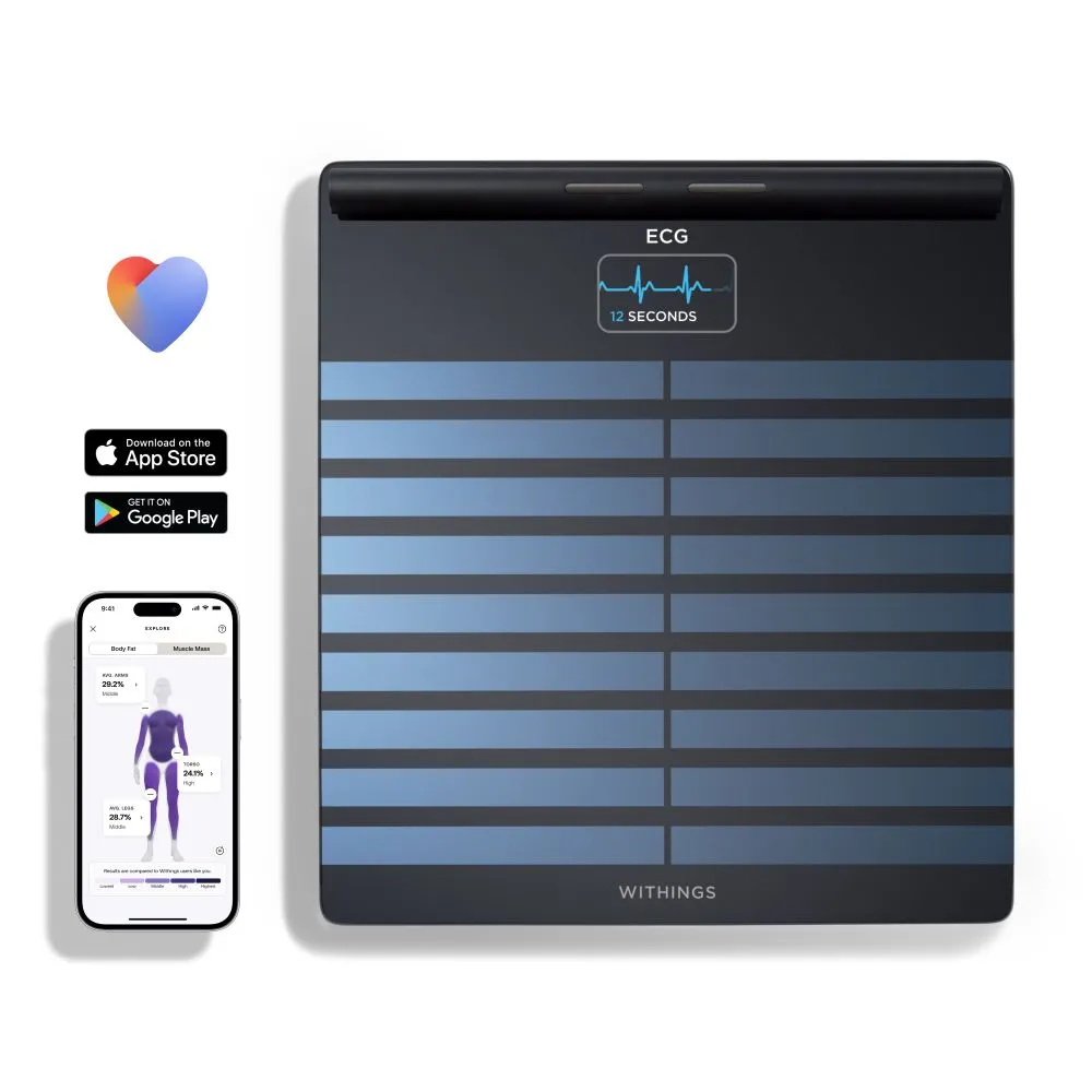 Withings Body Scan Scale (Black)